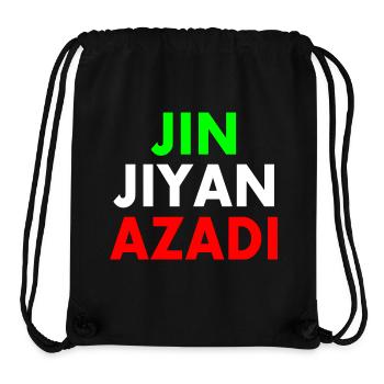 jin jiyan azadi - Stanley/Stella Recycled Gym Bag - black - Front