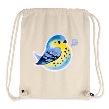 Meise - Stanley/Stella recycelter Gym Bag - Naturweiß - Vorne
