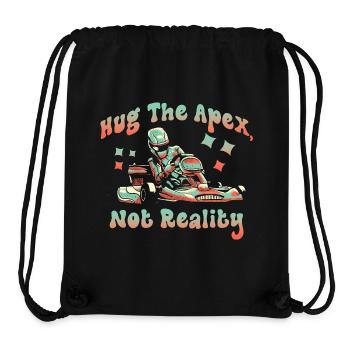 Hug The Apex Not Reality - Stanley/Stella Recycled Gym Bag - black - Front