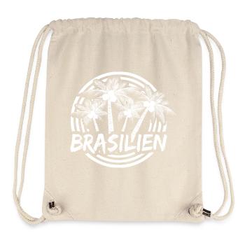 Ferien Brasilien - Stanley/Stella recycelter Gym Bag - Naturweiß - Vorne