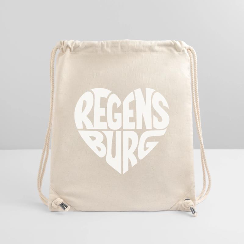 Regensburg Herzdesign Stanley/Stella recycelter Gym Bag