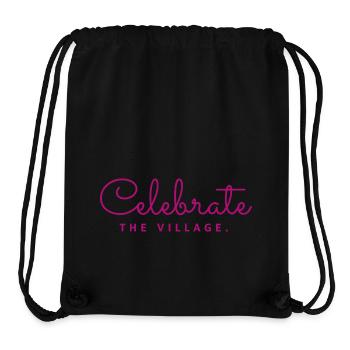 Celebrate the Village 2 pink 2024 - Stanley/Stella recycelter Gym Bag - Schwarz - Vorne