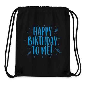 Congratulations on my birthday - Stanley/Stella Recycled Gym Bag - black - Front