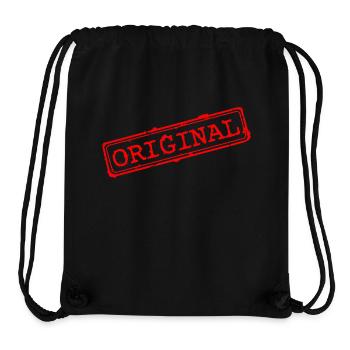 Original Stempel - Stanley/Stella recycelter Gym Bag - Schwarz - Vorne