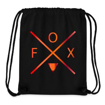 Fuchs - Stanley/Stella recycelter Gym Bag - Schwarz - Vorne
