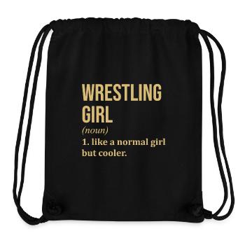 Ringen - Stanley/Stella recycelter Gym Bag - Schwarz - Vorne