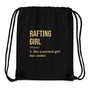 Rafting - Stanley/Stella Recycled Gym Bag - black - Front