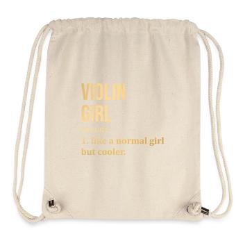 Violin - Stanley/Stella Recycled Gym Bag - natural - Front