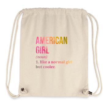 America - Stanley/Stella Recycled Gym Bag - natural - Front
