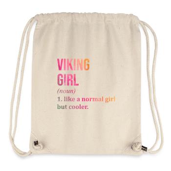 Wikinger - Stanley/Stella recycelter Gym Bag - Naturweiß - Vorne