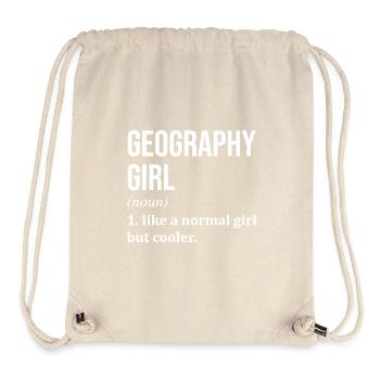Geography - Stanley/Stella Recycled Gym Bag - natural - Front