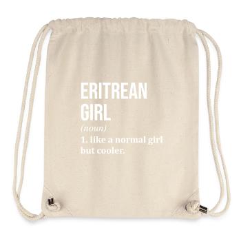Eritrea - Stanley/Stella recycelter Gym Bag - Naturweiß - Vorne