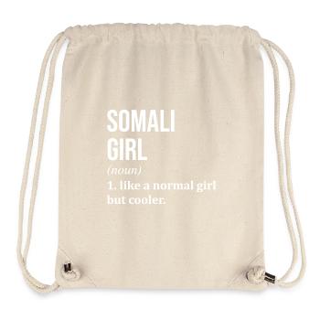Somalia - Stanley/Stella recycelter Gym Bag - Naturweiß - Vorne