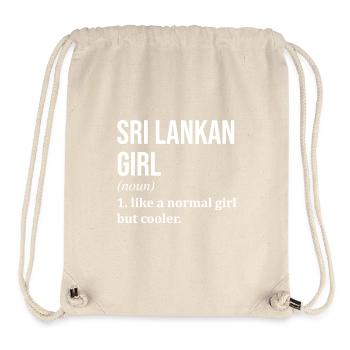 Sri Lanka - Stanley/Stella Recycled Gym Bag - natural - Front