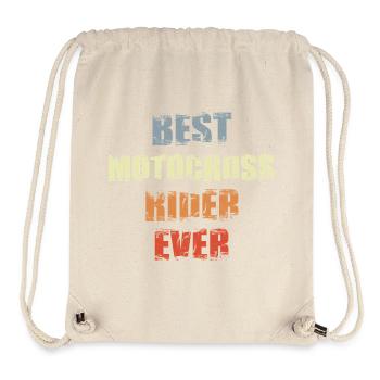 Best motocross rider of all time - Stanley/Stella Recycled Gym Bag - natural - Front