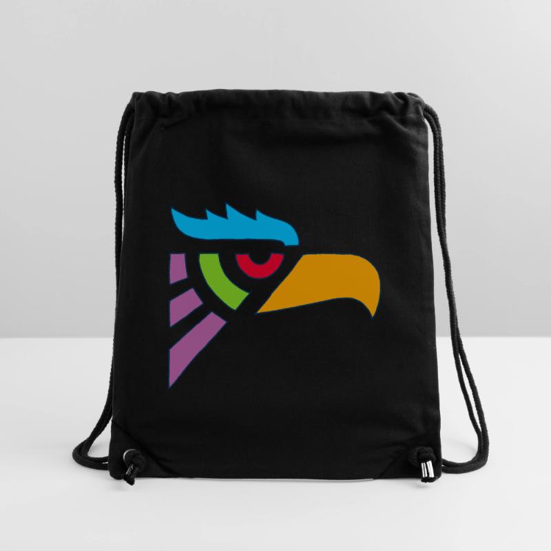 Tribal Eagle Head Stanley/Stella Recycled Gym Bag