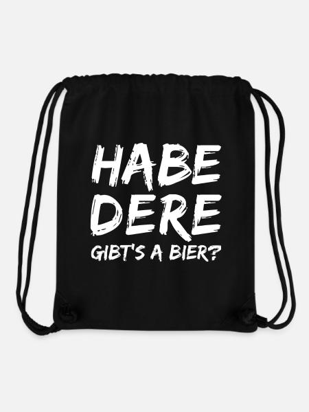 Have Dere – Is there a beer? - Stanley/Stella Recycled Gym Bag - black