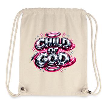 Child Of God Streetwear Vintage - Sac à cordon recyclé Stanley/Stella - blanc naturel - Devant