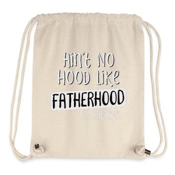 Father Saying Fatherhood DadLife - Stanley/Stella Recycled Gym Bag - natural - Front