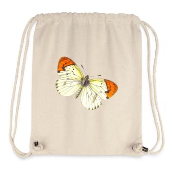 Butterfly - Stanley/Stella recycelter Gym Bag - Naturweiß - Vorne