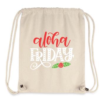 Aloha Friday - Stanley/Stella Recycled Gym Bag - natural - Front