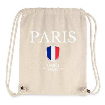 I love Paris, Paris France - Stanley/Stella Recycled Gym Bag - natural - Front