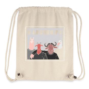 Farmboys - für Farmer, Bauern und Tierfans - Stanley/Stella recycelter Gym Bag - Naturweiß - Vorne