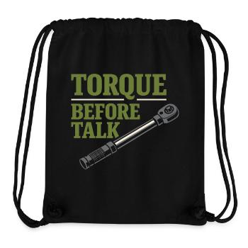 Tractor Mechanic Diesel Repair Tech - Stanley/Stella Recycled Gym Bag - black - Front