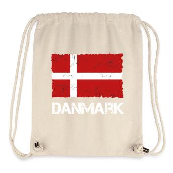 Danmark Vintage - Sac à cordon recyclé Stanley/Stella - blanc naturel - Devant