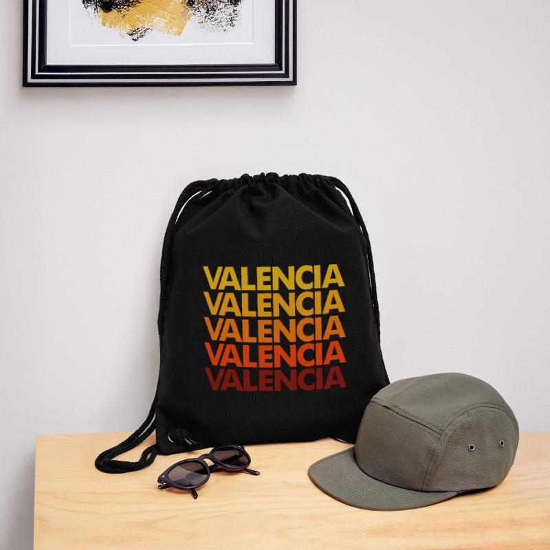 Valencia Gradient Font Stack Stanley/Stella Recycled Gym Bag