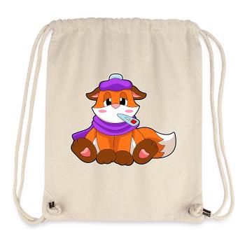 Thermomètre clinique Fuchs - Sac à cordon recyclé Stanley/Stella - blanc naturel - Devant