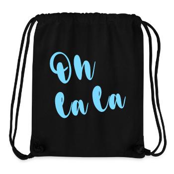 OH LA LA - Stanley/Stella Recycled Gym Bag - black - Front