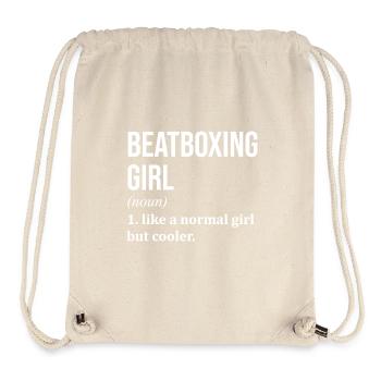Beatboxing - Stanley/Stella Recycled Gym Bag - natural - Front