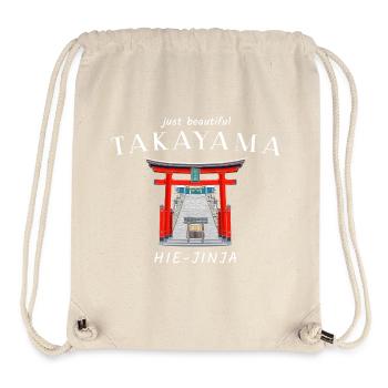 Takayama, Hie-jinja, Gifu Prefecture, Japan - Stanley/Stella Recycled Gym Bag - natural - Front