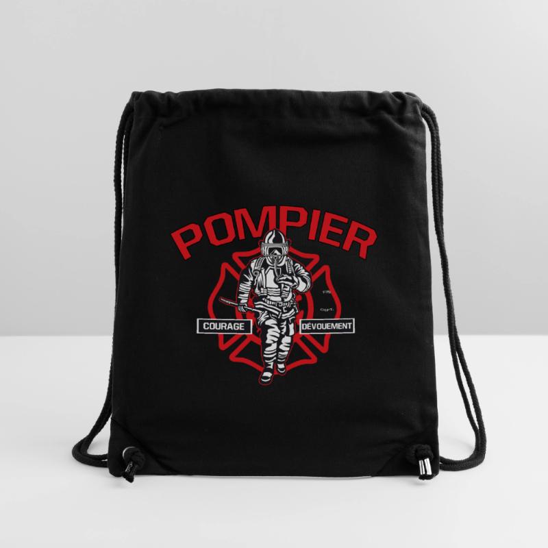 POMPIER courage dévouement Sac à cordon recyclé Stanley/Stella