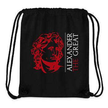 Alexander der Große Rote Büste - Stanley/Stella recycelter Gym Bag - Schwarz - Vorne