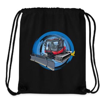 Pistenraupe, Schneeraupe, Schneekatze - Stanley/Stella recycelter Gym Bag - Schwarz - Vorne
