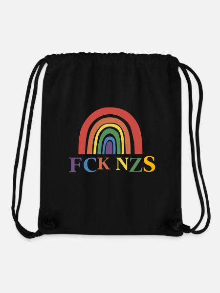 FCK NZS - Stanley/Stella recycelter Gym Bag - Schwarz