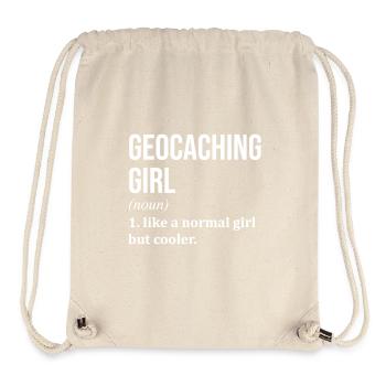 Geocaching - Stanley/Stella Recycled Gym Bag - natural - Front