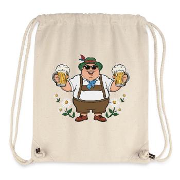 Bavarian Beer Friend Munich Mugs Lederhosen - Stanley/Stella Recycled Gym Bag - natural - Front