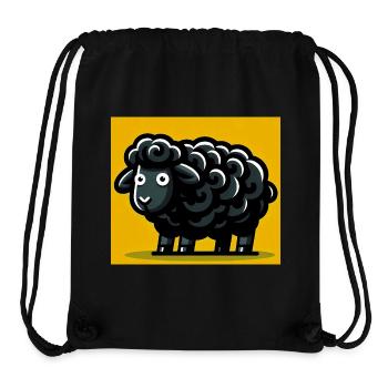 Black Sheep - Stanley/Stella Recycled Gym Bag - black - Front