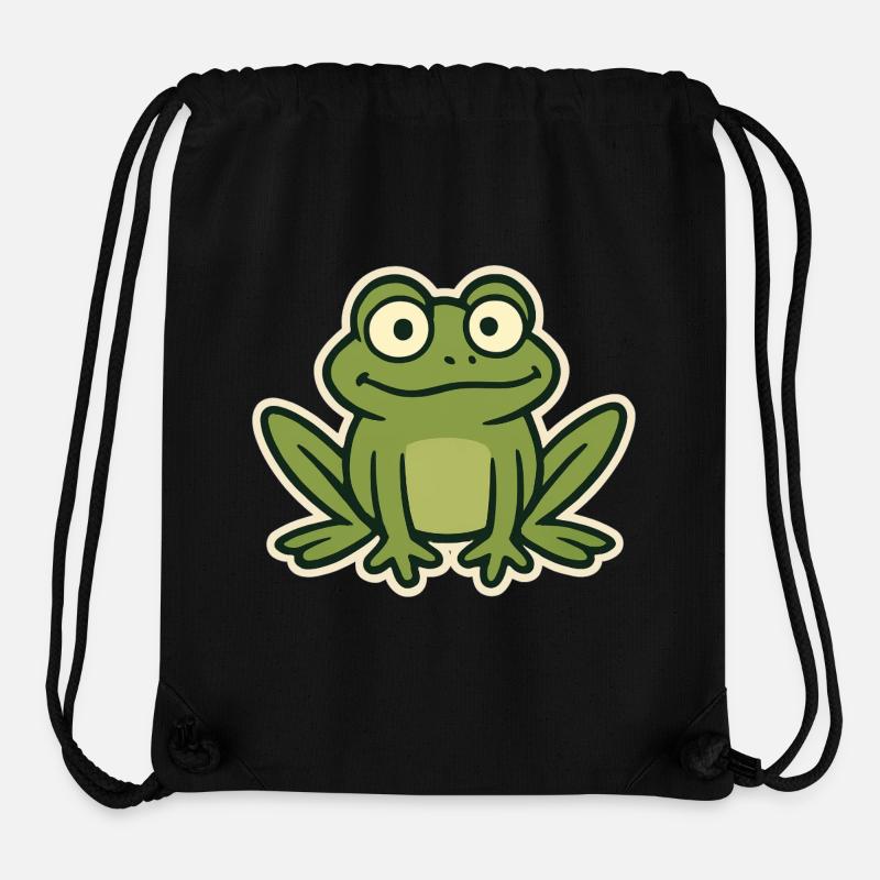 Frosch - Stanley/Stella recycelter Gym Bag - Schwarz