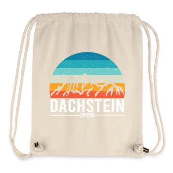 Dachstein Ramsau Österreich Retro Sunset - Stanley/Stella recycelter Gym Bag - Naturweiß - Vorne