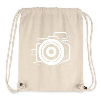 Kamera Fokus - Stanley/Stella recycelter Gym Bag - Naturweiß - Vorne