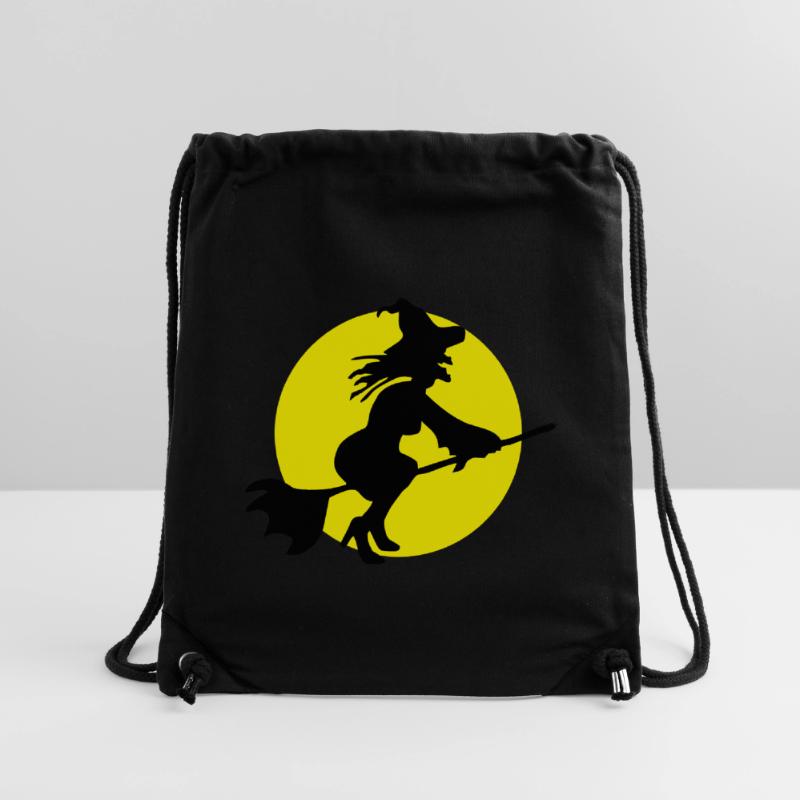 Flying witch Stanley/Stella Recycled Gym Bag