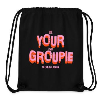 Be your own Groupie! Self-love - Stanley/Stella Recycled Gym Bag - black - Front