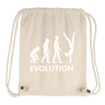 Evolution Calisthenics Fitness Gym Training - Stanley/Stella recycelter Gym Bag - Naturweiß - Vorne