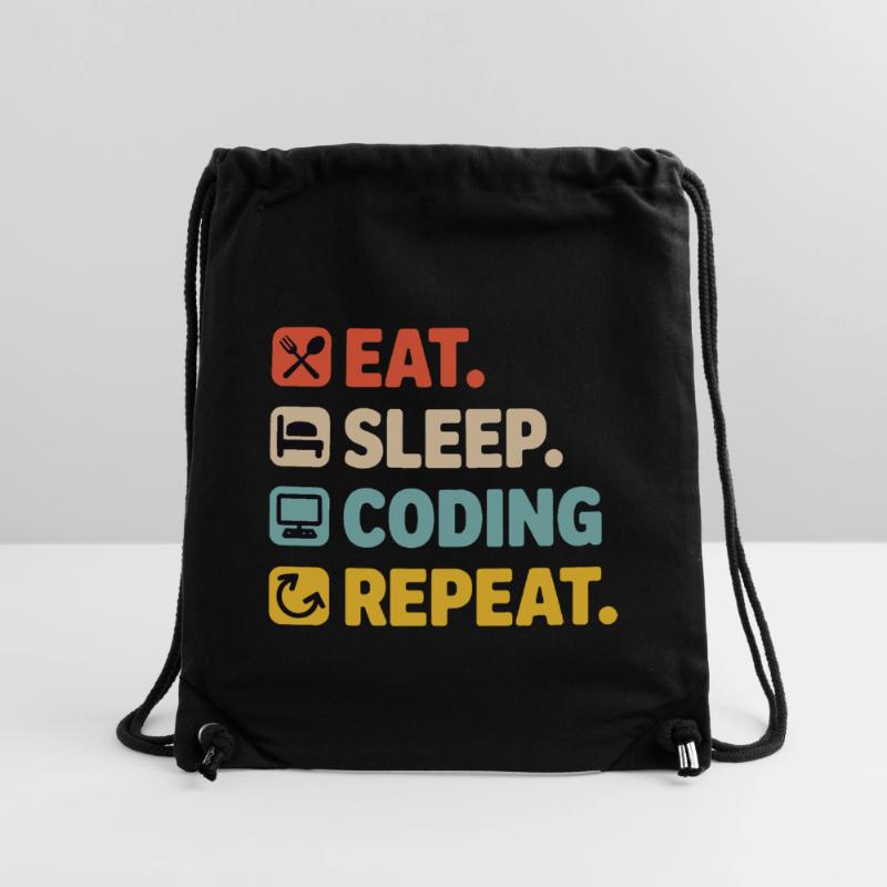 Programmer's Life Humor for Programmers Stanley/Stella Recycled Gym Bag