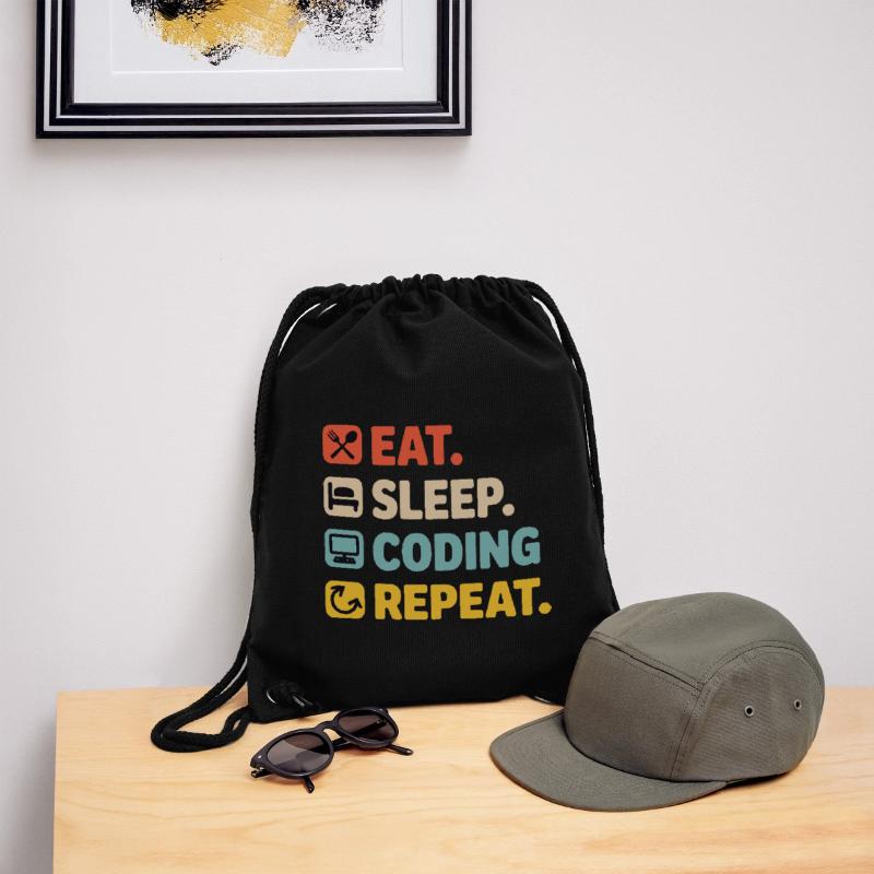 Programmer's Life Humor for Programmers Stanley/Stella Recycled Gym Bag