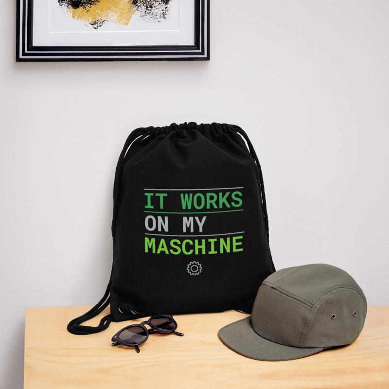 It Works On My Machine - Developer Excuse Stanley/Stella Recycled Gym Bag